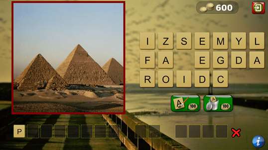 Which Place in the World? - Sightseeing Word Quiz Game screenshot 4