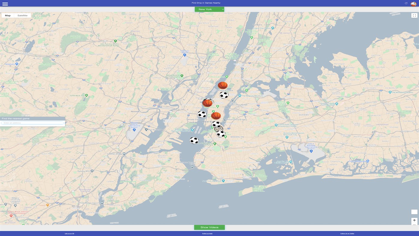 #8. Djamga: Find Pick Up Games Nearby - Soccer Basketball and more (Windows) By: Djamgatech Corp
