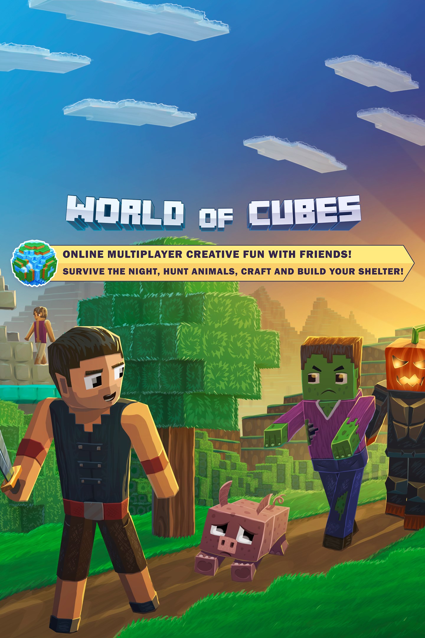 World of Cubes Survival Craft | Xbox Clips & Screenshots