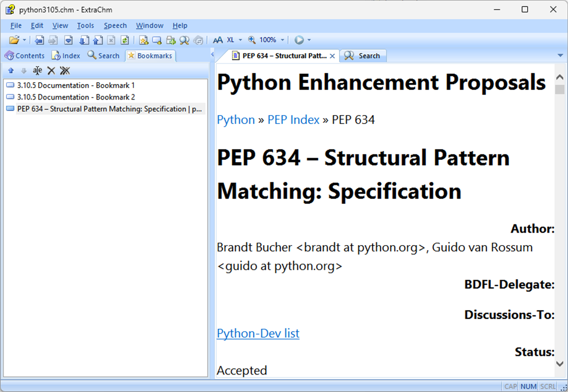 #5. CHM Reader app (Windows) 由: Mikayel Simonyan