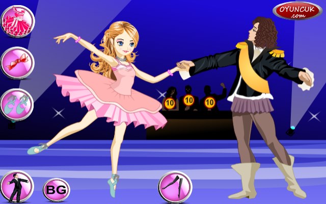 Dancer Girl Dress Up Game