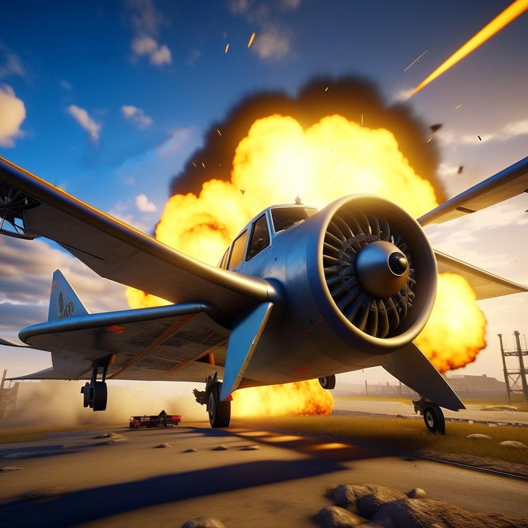 Fighter Aircraft Race (Local 2 Player)