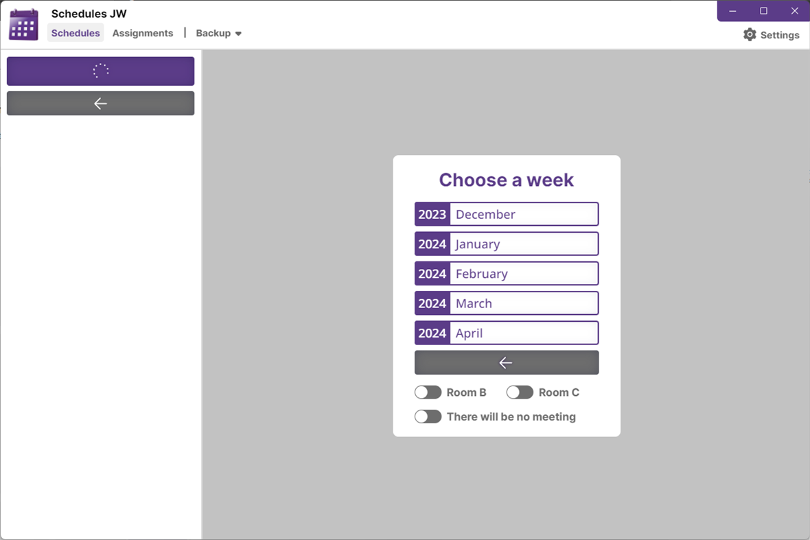 #1. Schedules JW (Windows) 作者: From Brother to Brother