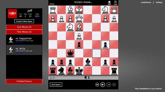 Chess By Post screenshot 3