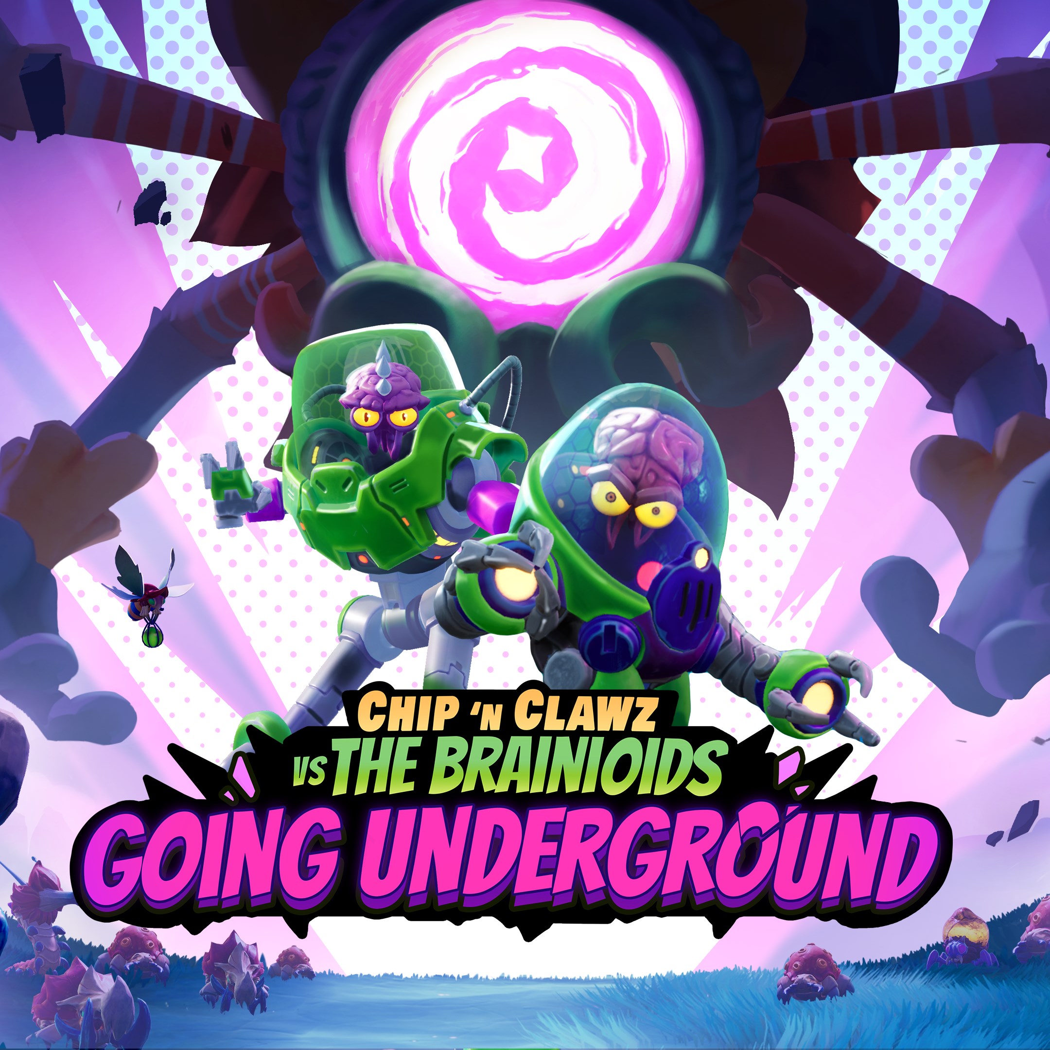 Chip ‘n Clawz vs. The Brainioids: Going Underground