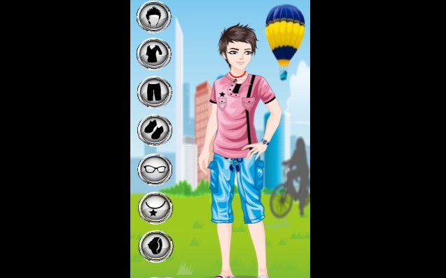 Cool Boy Dress Up Game