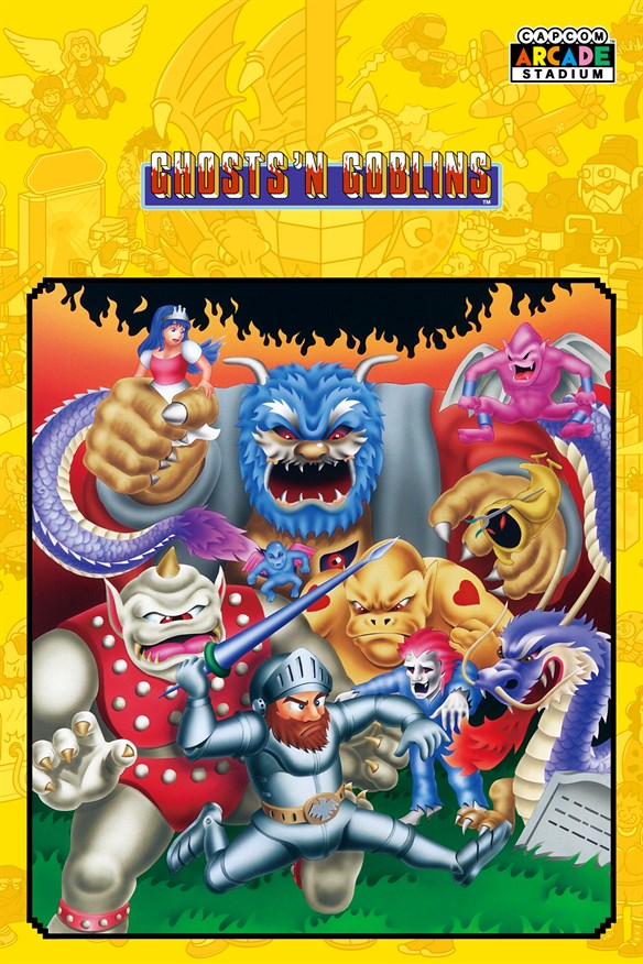 Capcom Arcade Stadium：Ghosts 'n Goblins Xbox Series X|S and Xbox One cover art