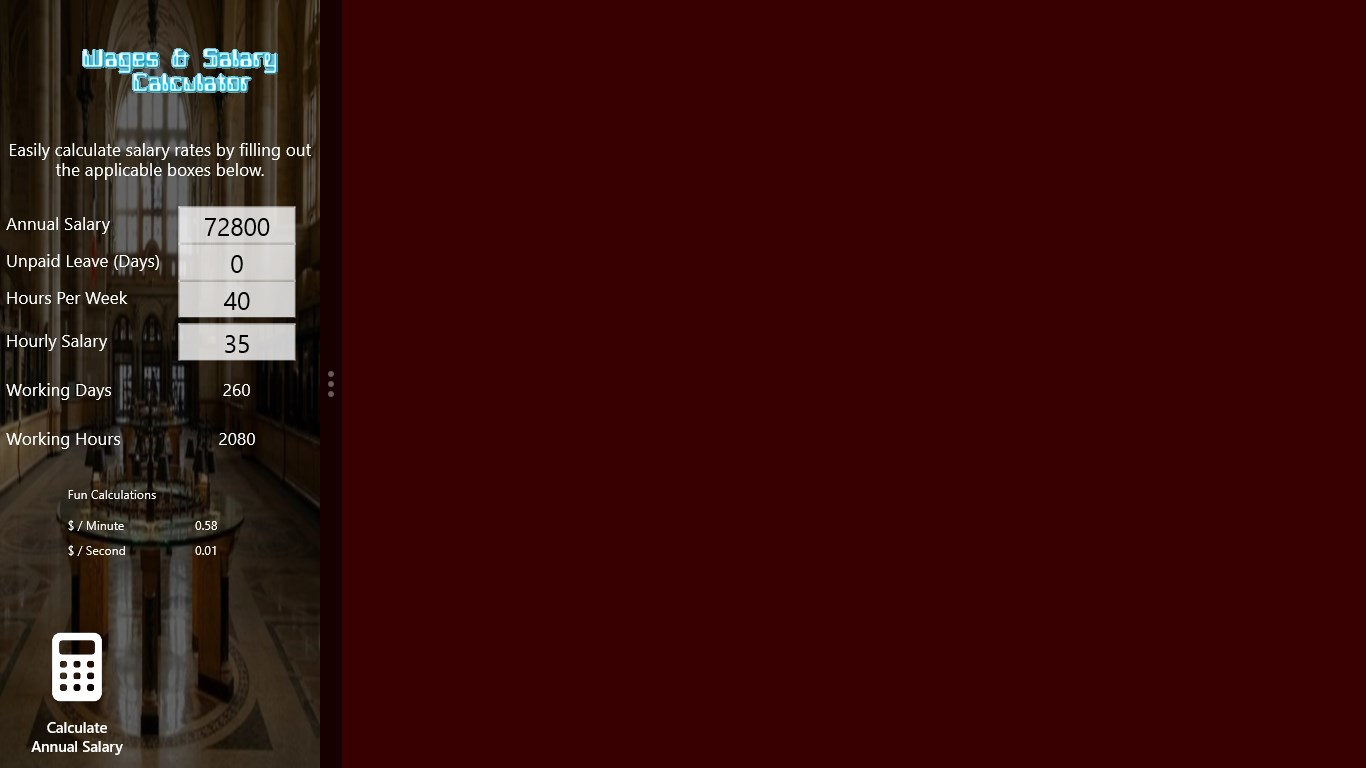 Wage \u0026 Salary Calculator beziehen 