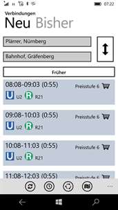 VGN Fahrplan & Tickets screenshot 1