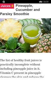 Natural Juices for Wrinkle Free Skin screenshot 5