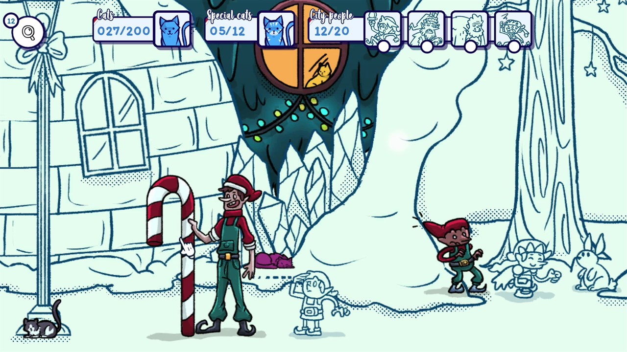 Hidden Cats in Santa's Realm screenshot 4