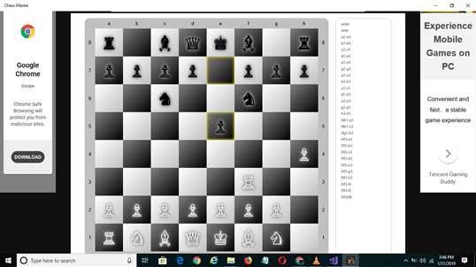 Chess html5 screenshot 2