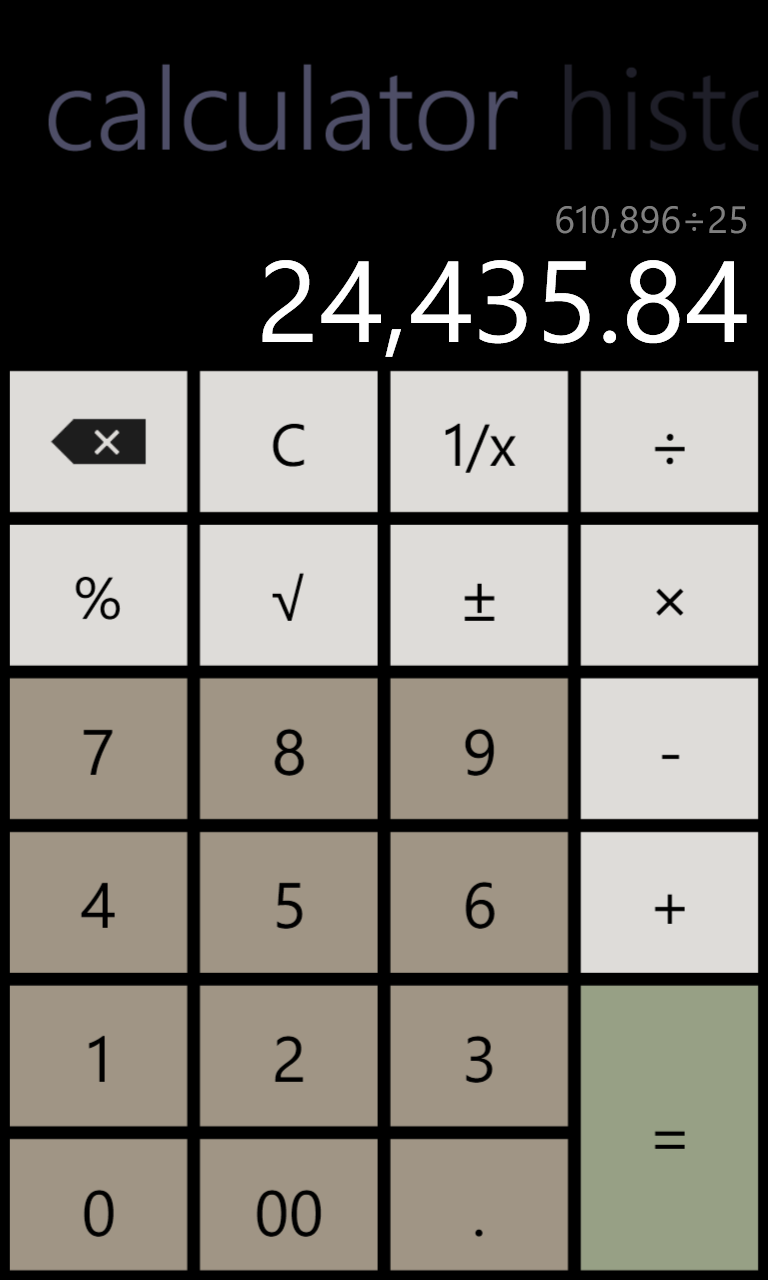 Calculator with History for Windows 10