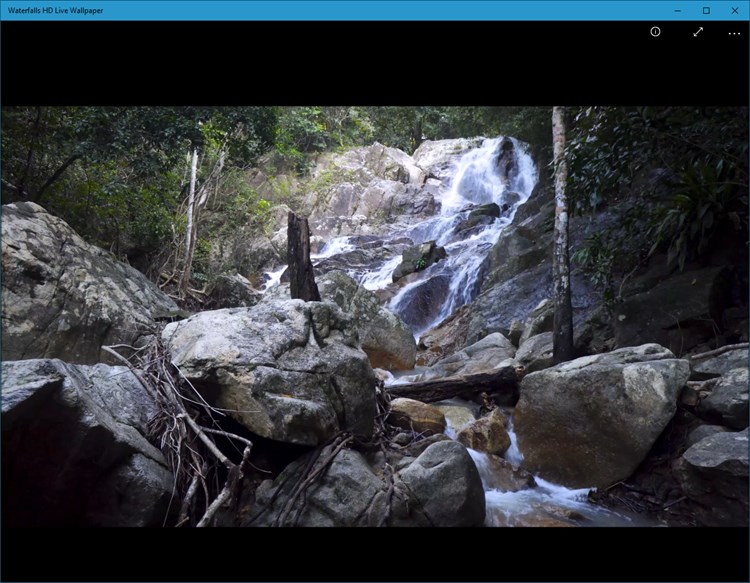 Waterfalls HD Live Wallpaper - PC - (Windows)