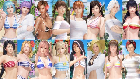 [Retour] DOA6 Set de tenues Été torride