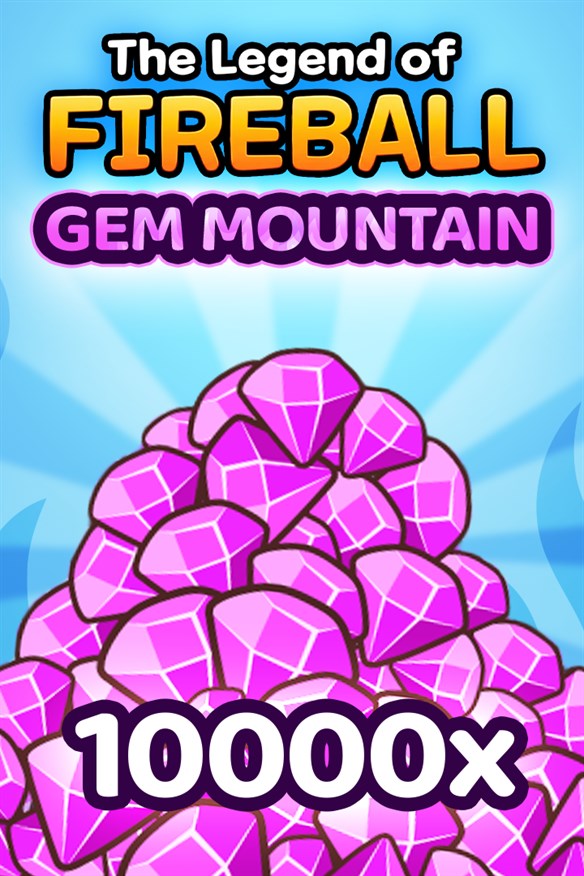 The Legend Of Fireball: Gem Mountain - 10 000 Xbox Series X|S and Xbox One cover art