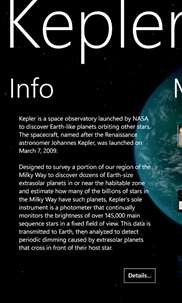Kepler Space Telescope screenshot 1