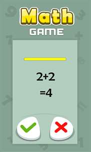 Maths game screenshot 2