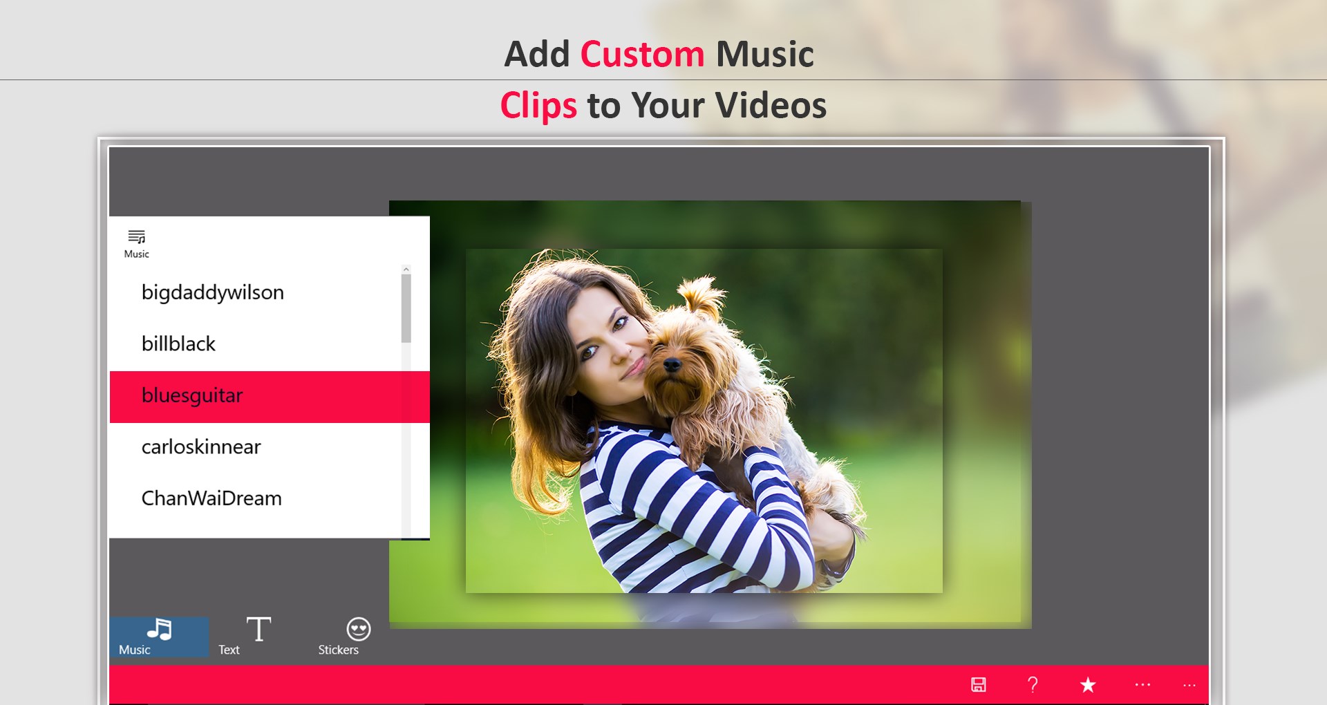 Video Editor No Crop, Add Music for Windows 10