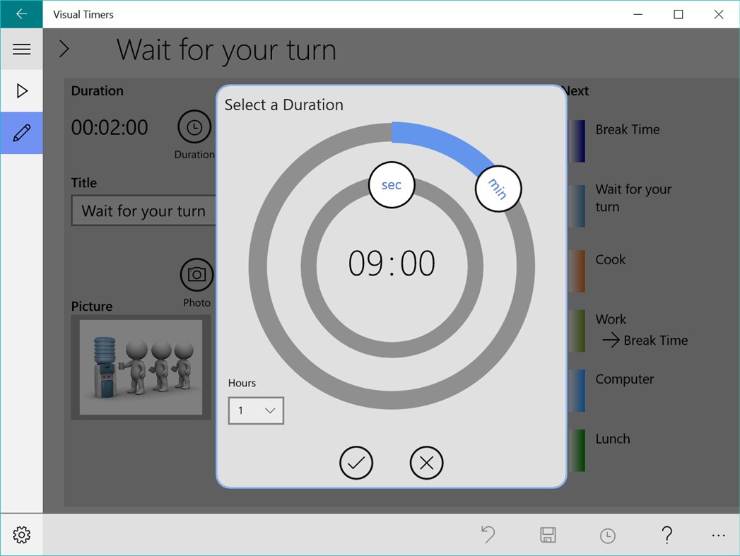 #3. Visual Timers (Windows) 由: Abilities Software Inc.
