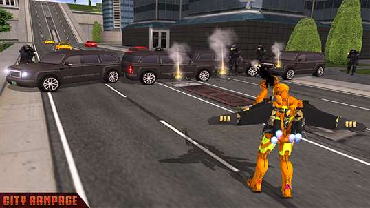JetPack Iron Hero: City Legend screenshot 2