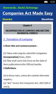 Companies Act Made Easy screenshot 5