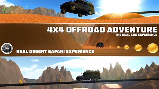4x4 Offroad Adventure 3D - Mountain Safari Driving screenshot 1