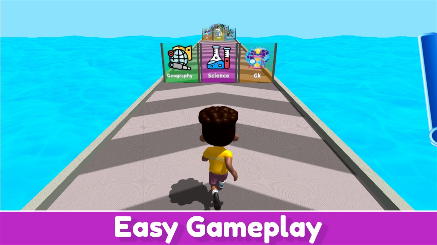 #1. Quiz Run Brain Game (Windows) بواسطة: Margala Games