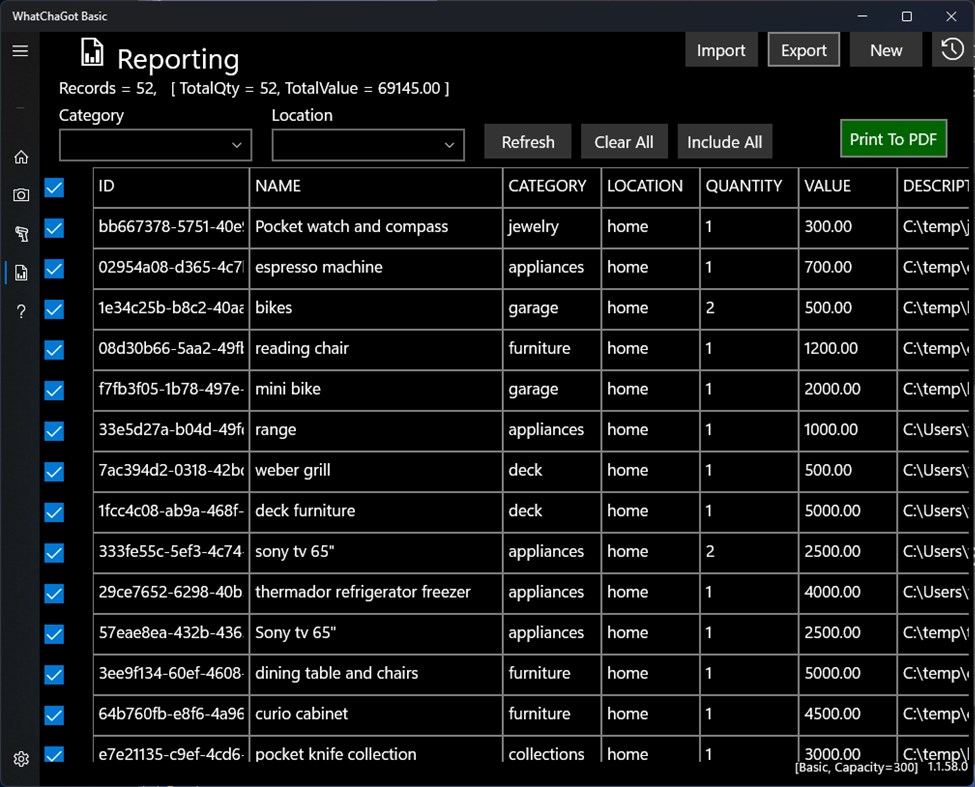 #3. WhatChaGot Basic (Windows) โดย: WhatChaGot