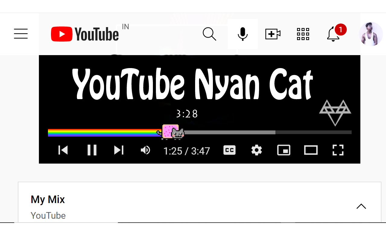YouTube Nyan Cat - Meow Meow
