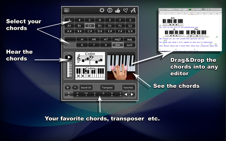 120 Piano Chords - PC - (Windows)
