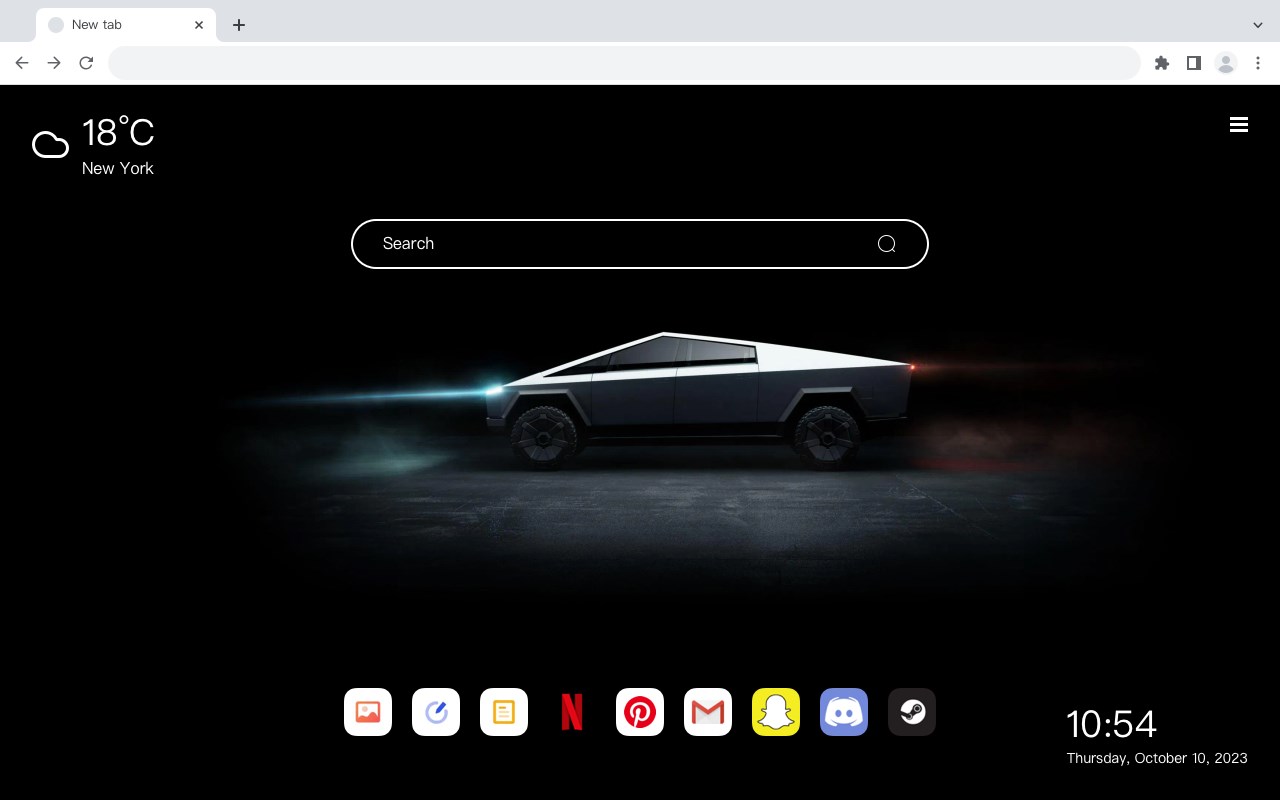 Tesla Cybertruck Theme 4k Wallpaper HomePage