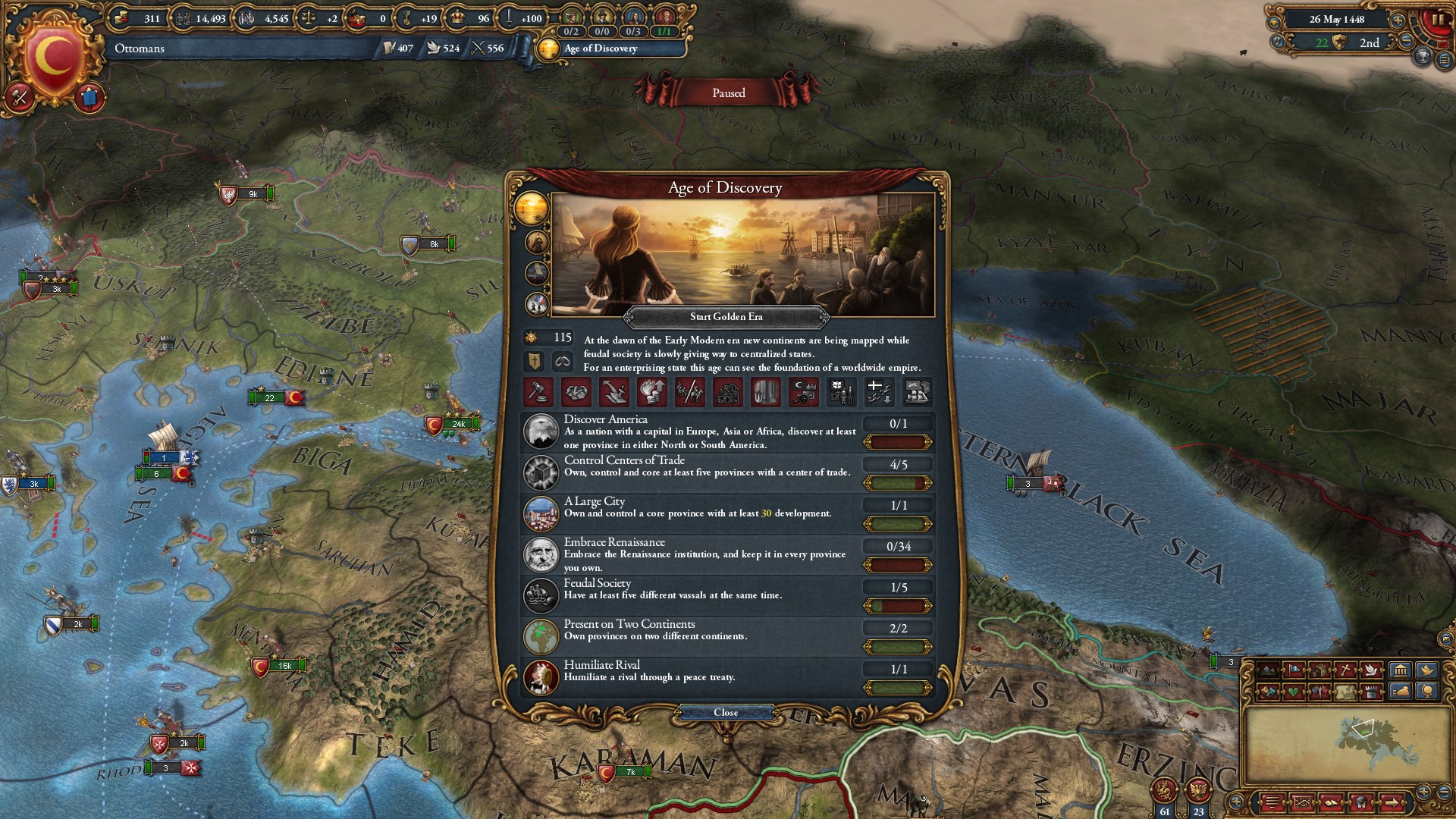 Europa Universalis IV: Mandate of Heaven | Xbox | Chiave | Privato
