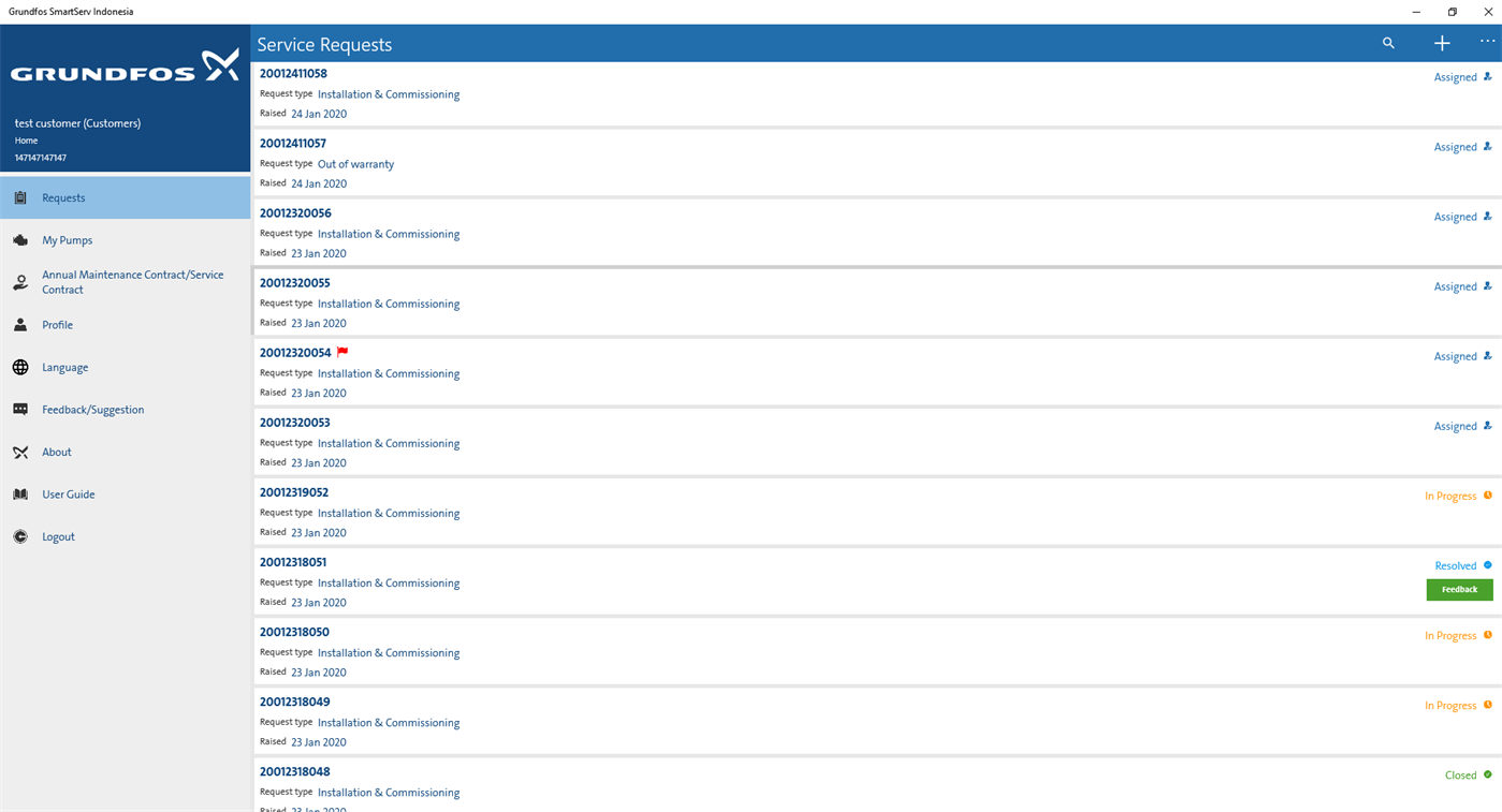 #3. Grundfos SmartServ Indonesia (Windows) Podle: PT. GRUNDFOS POMPA