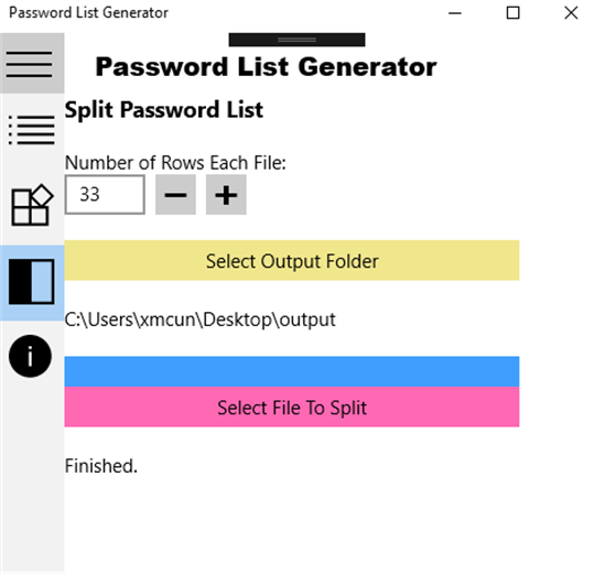 Password List Generator screenshot 3
