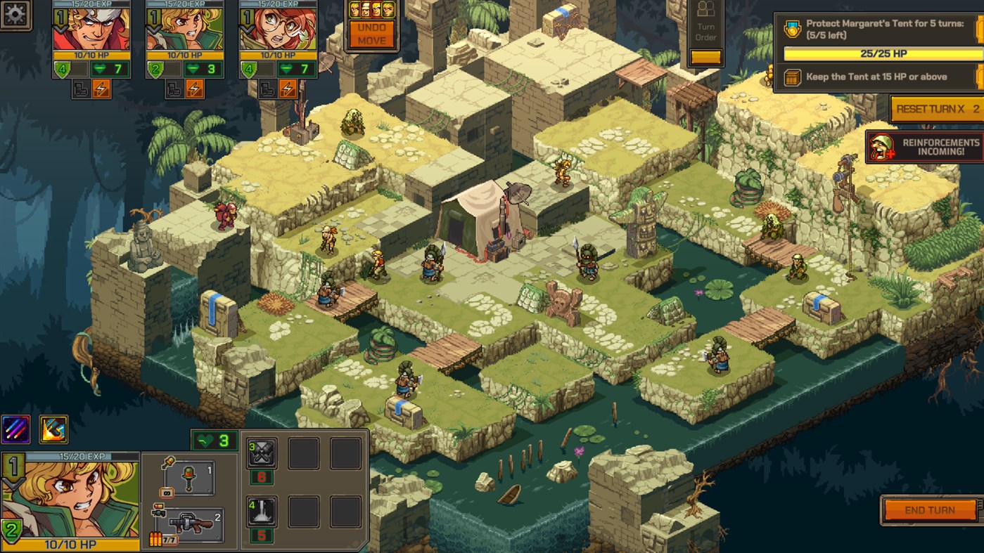 #5. Metal Slug Tactics (Windows) By: Dotemu