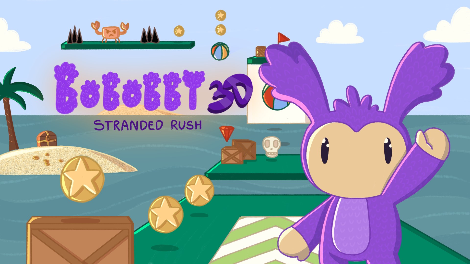 Bobobby 3D: Stranded Rush