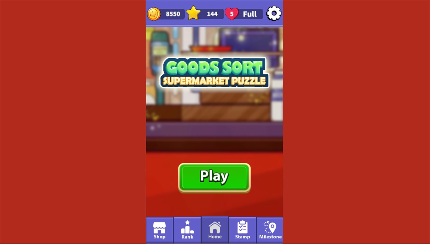 #1. Goods Sort : Supermarket (Windows) Podle: Sami Game Studio
