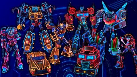 Pacote de Skins Autobot Neon