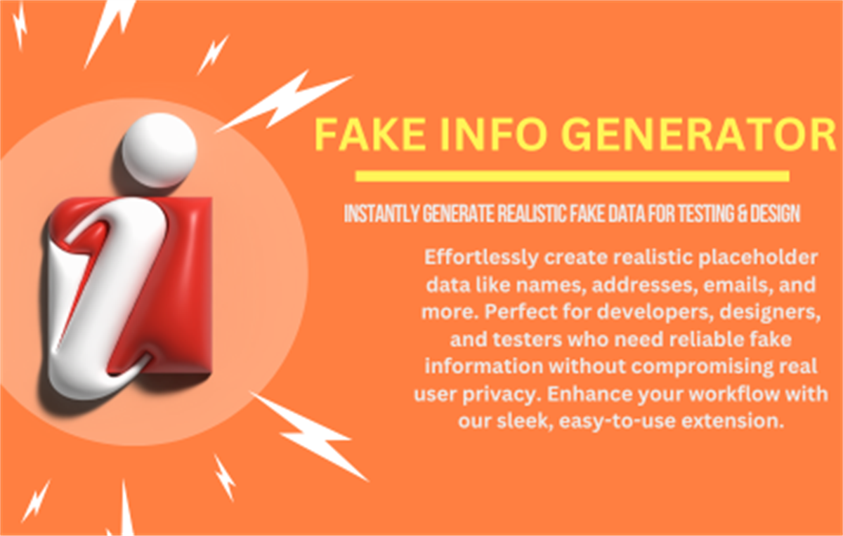 Fake Info Generator