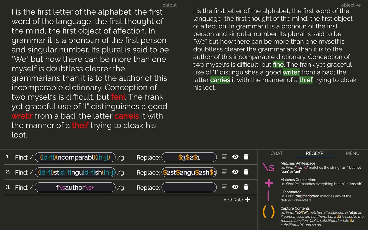 #1. Copy Editor: A RegEx Puzzle (Windows) 由: Cinq-Mars Media