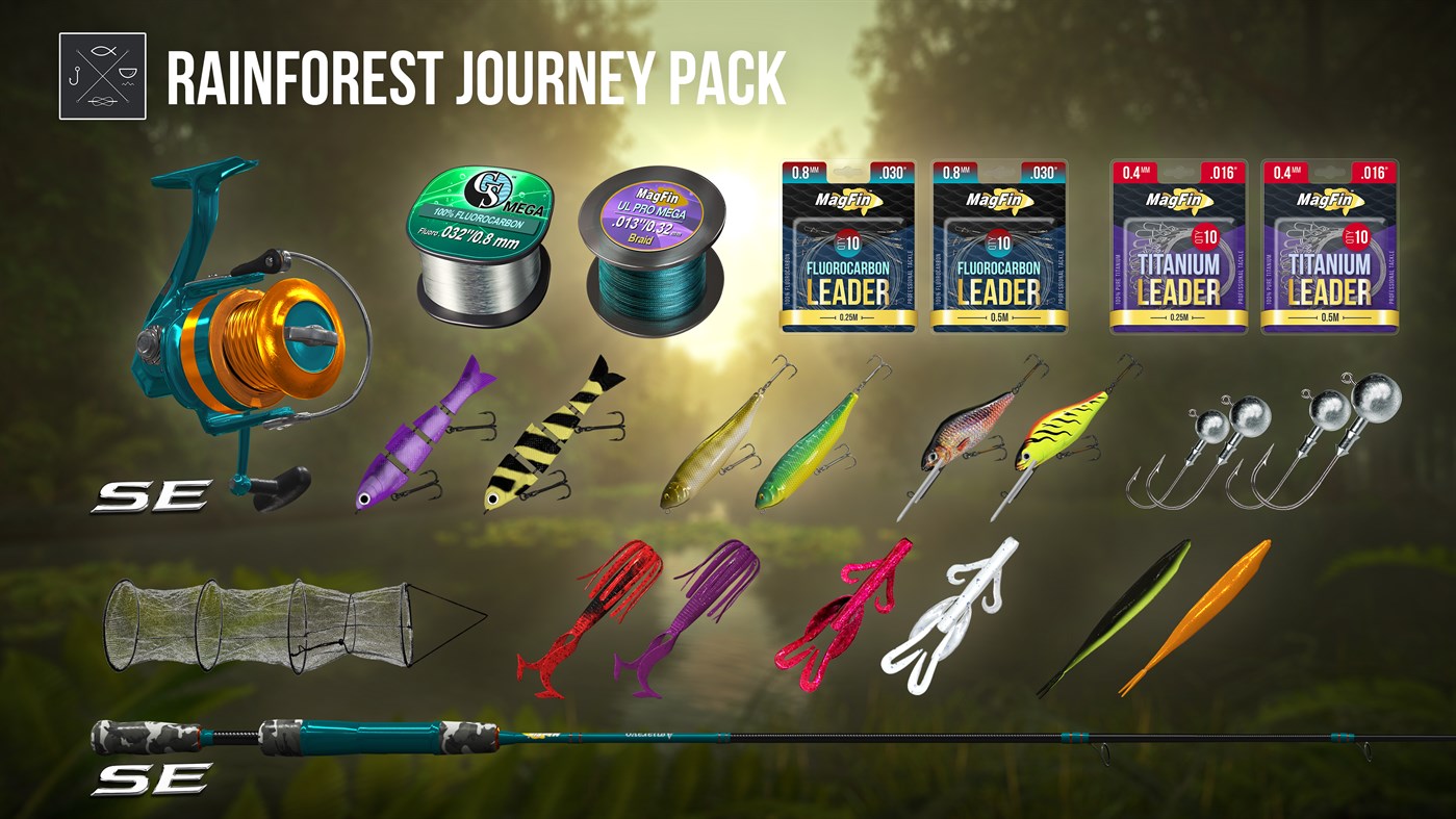 #1. Fishing Planet: Rainforest Journey Pack (Windows) By: Fishing Planet LLC