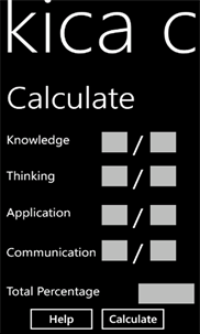 KICA Calculator screenshot 1