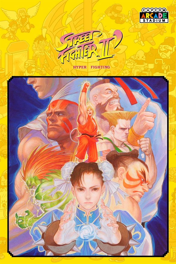 Capcom Arcade Stadium：STREET FIGHTER II' - Hyper Fighting - Xbox Series X|S and Xbox One cover art