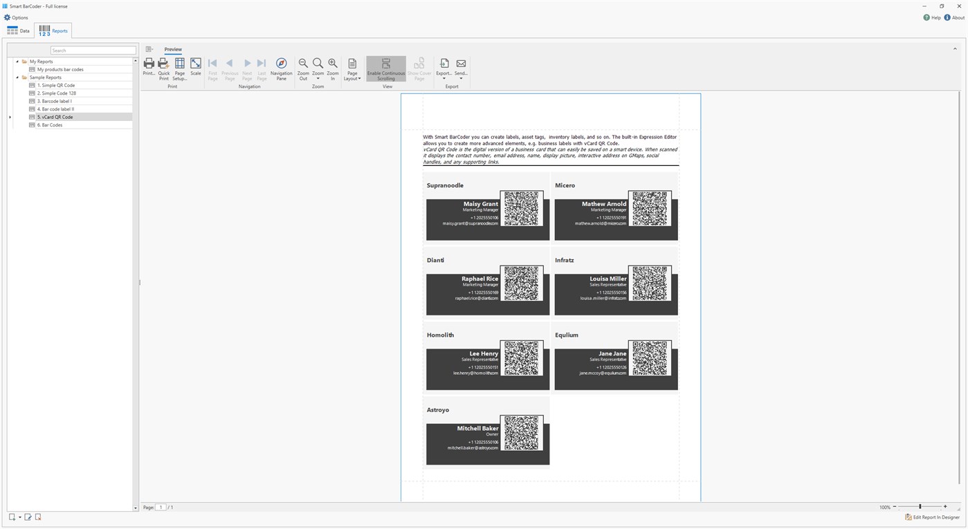 #2. Label & Barcode Studio (Windows) بواسطة: DefinedBytes