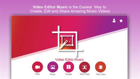 Video Editor Music - No Crop Blur Background Screenshots 1