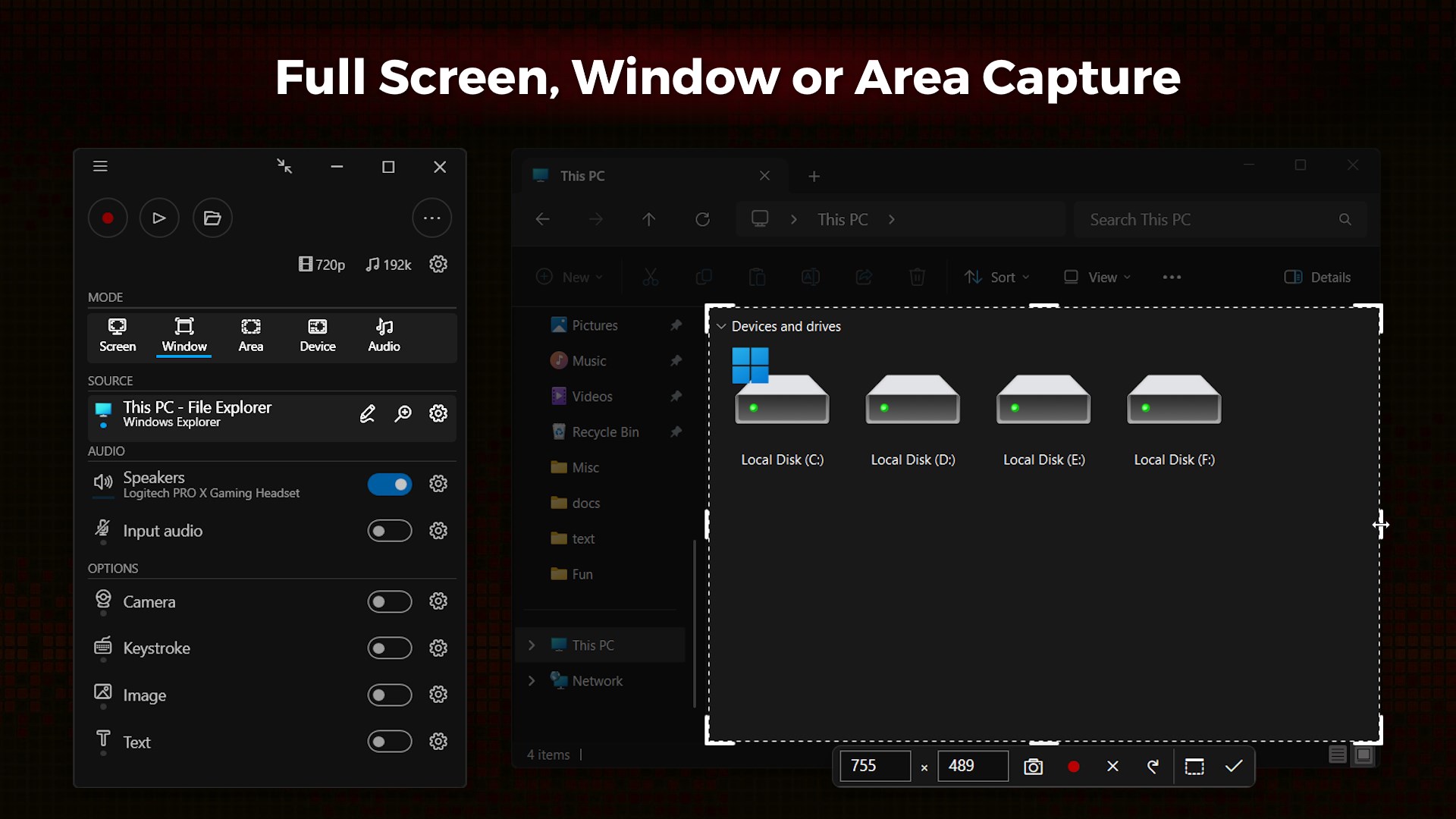 Screenbits - Screen Recorder screenshot