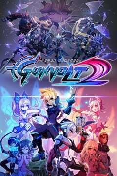 Cover poster for Azure Striker GUNVOLT 2