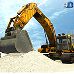 Excavator Crane Simulator - Buildings Construction