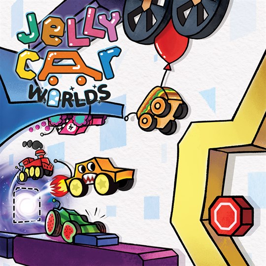 JellyCar Worlds cover art